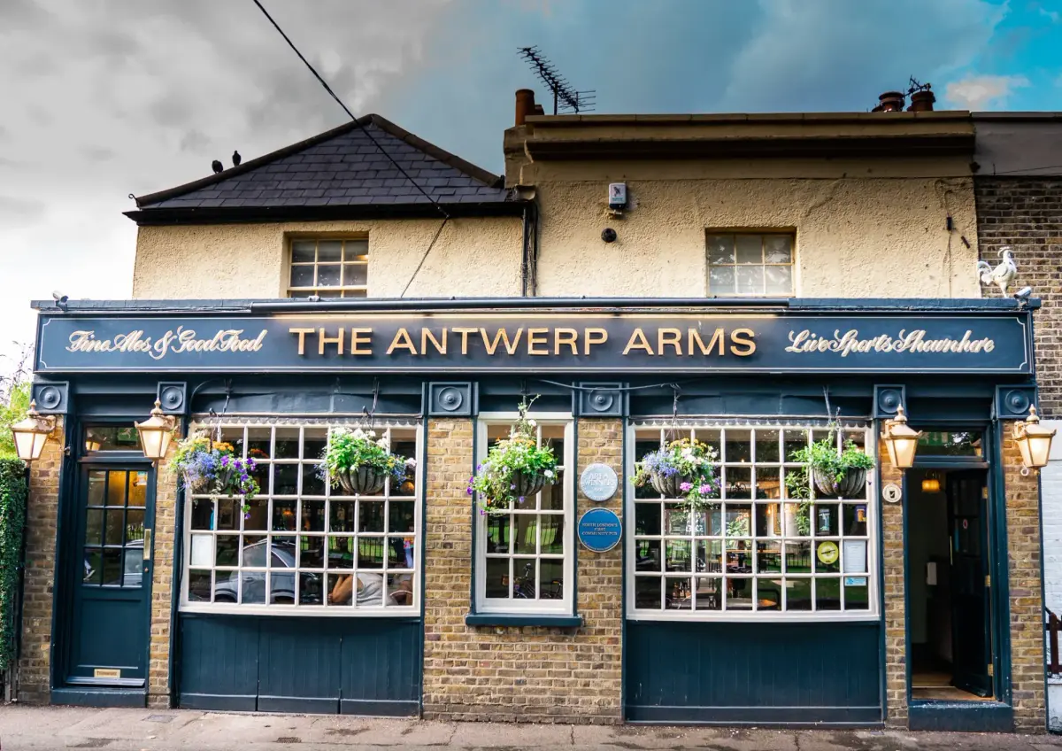 The Antwerp Arms, pub with a function room in Haringey