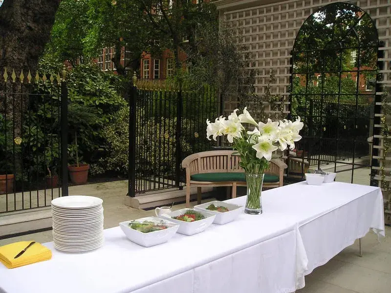 The Grosvenor Chapel, church hall in Soho
