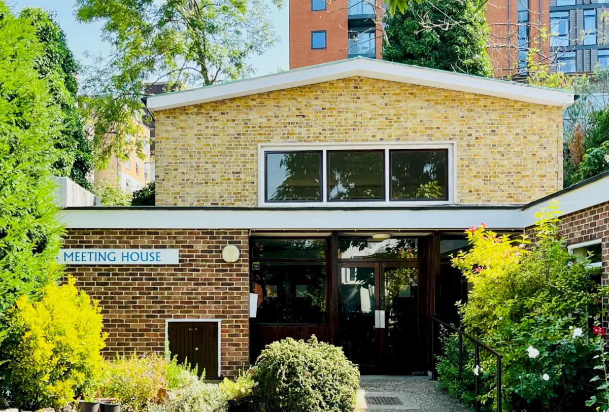Bromley Quaker Meeting House, church hall in Bromley