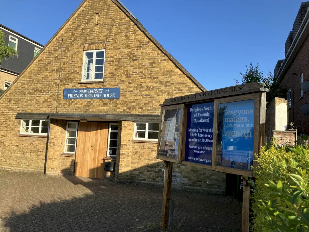 New Barnet Quaker Meeting House, church hall in Barnet