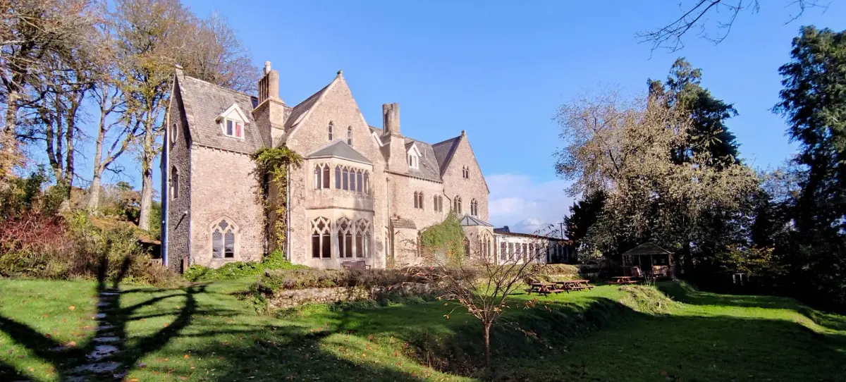 Monkton Wyld Court, retreat house in Dorset