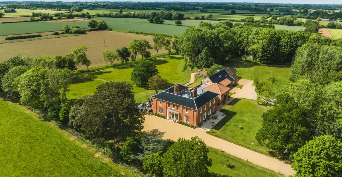 Reymerston Hall, manor house in Norfolk