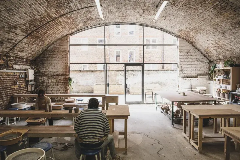 Turning Earth Hoxton, workshop in Hoxton
