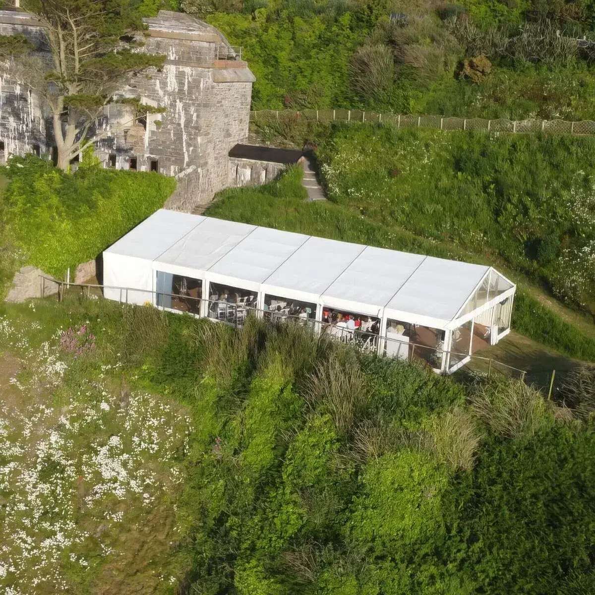 Polhawn Fort, venue in Cornwall