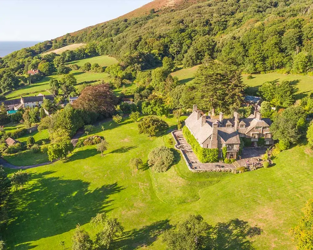 Bossington Hall, manor house in Somerset