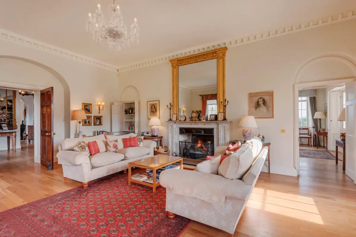 Pentillie Castle, manor house in Cornwall