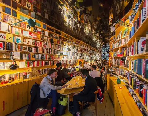 Libreria, café with a room to hire in Tower Hamlets