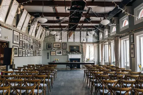 London Rowing Club, members’ room in Wandsworth