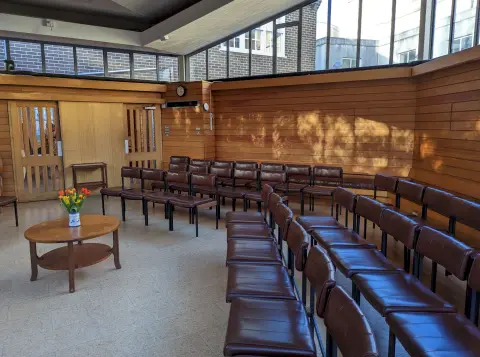 Colchester Quaker Meeting House, church hall in Essex