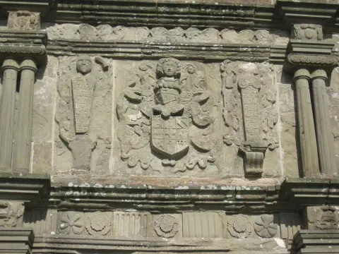 Treowen, manor house in Wales