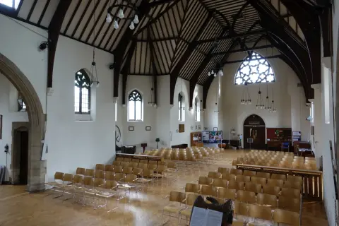 St Margaret's Putney, church hall in Wandsworth