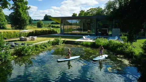 Stillwaters House, Avington Estate, retreat house in Hampshire
