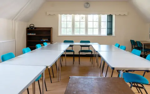 Letchworth Settlement, community hall in East of England