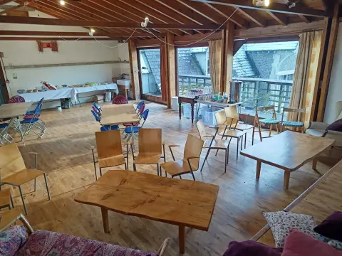 Monkton Wyld Court, retreat house in Dorset