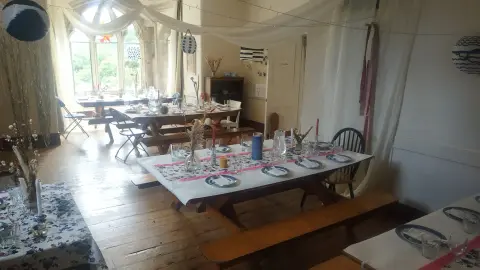 Monkton Wyld Court, retreat house in Dorset