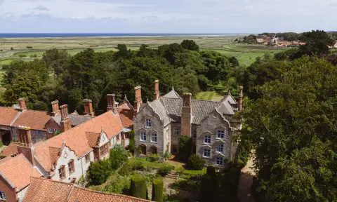Wiveton Hall, manor house in Norfolk