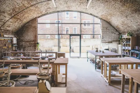 Turning Earth Hoxton, workshop in Hoxton
