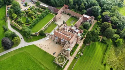Madingley Hall, manor house in East of England