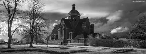 Hampstead Garden Suburb Free Church, church hall in Barnet