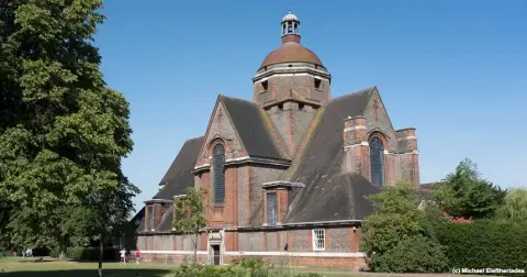 Hampstead Garden Suburb Free Church, church hall in Barnet
