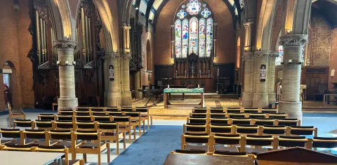 St Dunstan's East Acton, church hall in Ealing
