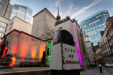 Dutch Church Austin Friars, church hall in City of London