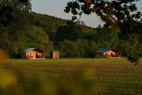 Chalke Valley Camping, farm in Wiltshire