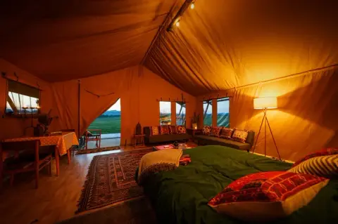 Chalke Valley Camping, farm in Wiltshire