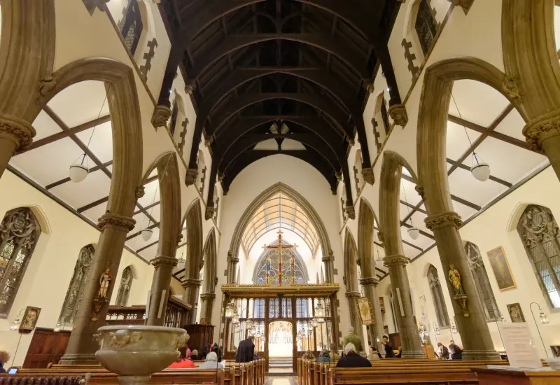 St Saviour's Pimlico, church hall in Westminster