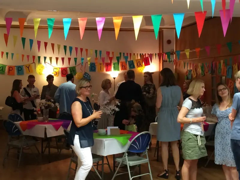 St Anne's Soho, church hall in Soho